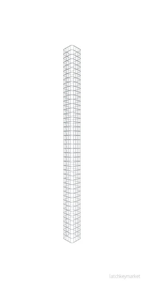 Gabionpelare 22 x 22 cm MW 5 x 5 cm kvadrat - Bild 3