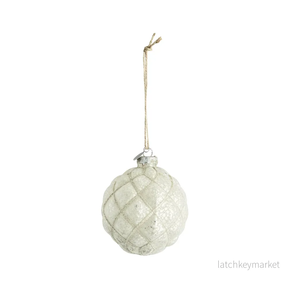 Norille julkula 11 cm benvit Norille julkula 11 cm benvit