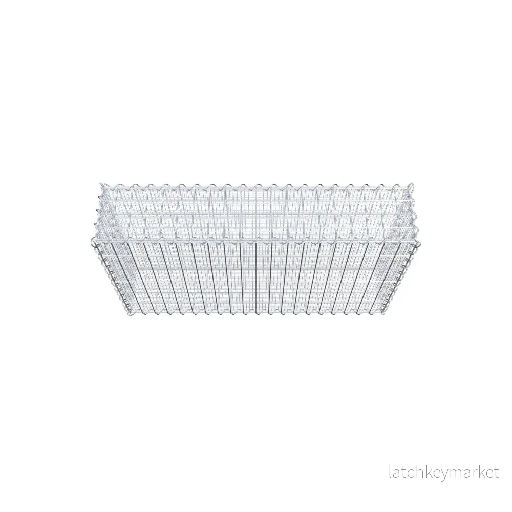 Sandgabion 100 cm x 60 cm x 20 cm (L x H x D), maskstorlek 5 cm x 10 cm, spiral - Bild 3
