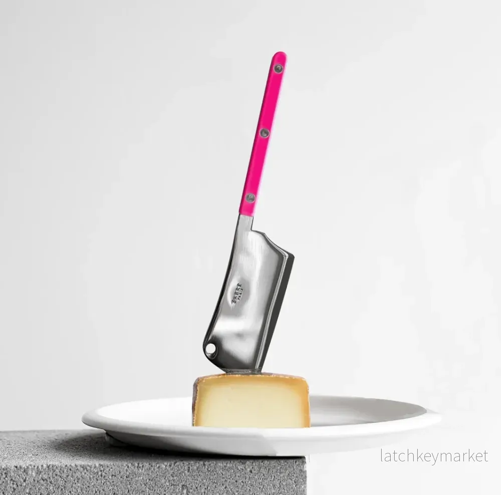 Sabre Paris Cheese Cleaver Raspberry Pink Sabre Paris Cheese Cleaver Raspberry Pink