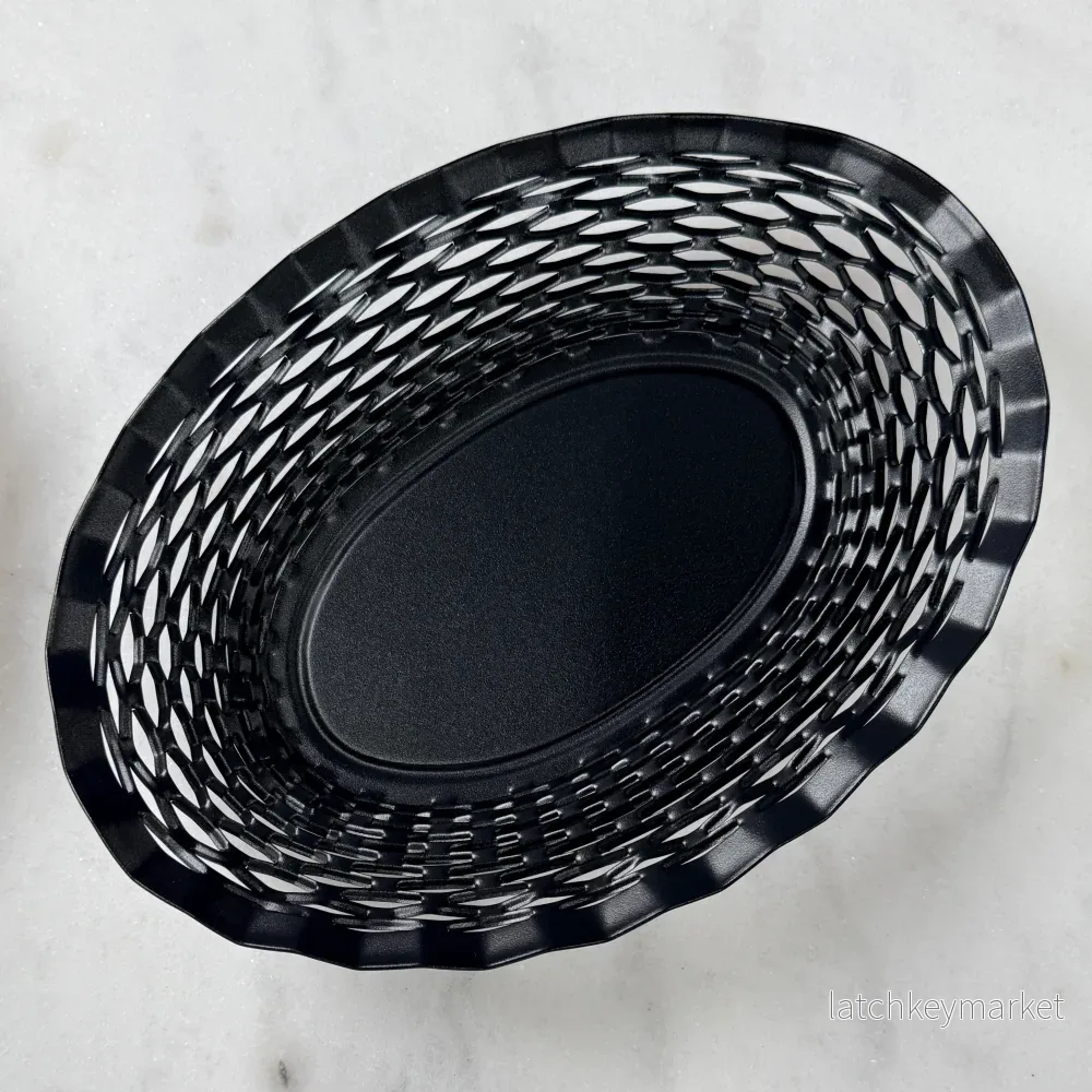 Bread Basket Medium Matte Black