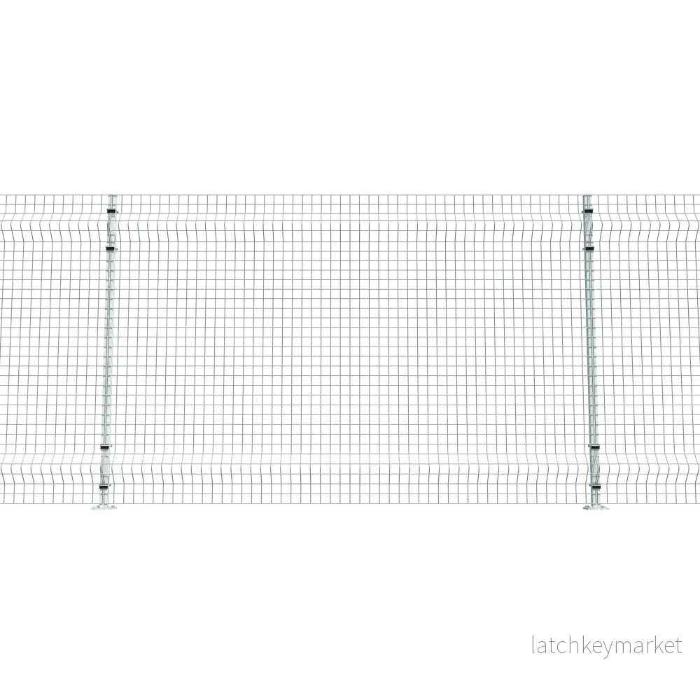 Gittermattenzaun zum Aufdübeln, Maschenweite 5 x 5 cm, bis 25 m - Bild 3