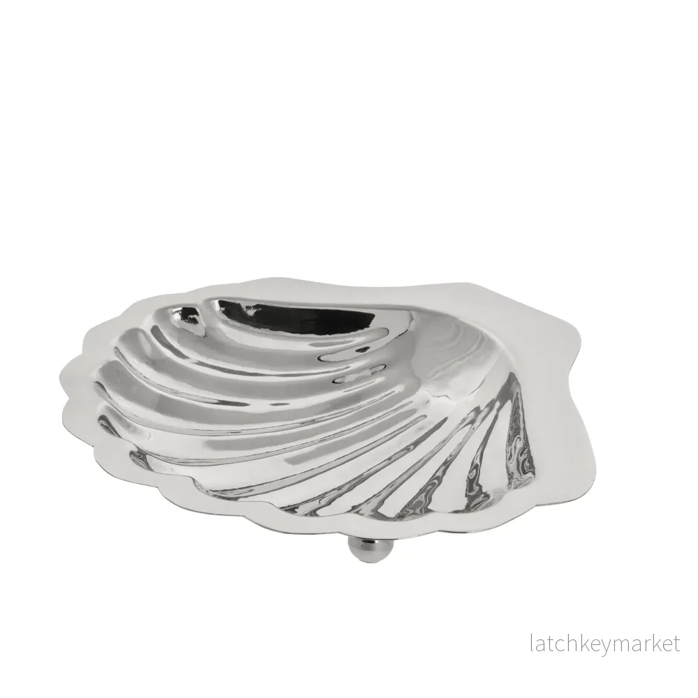 Scallia-bricka 20×18,5 cm. Silver Scallia-bricka 20×18,5 cm. Silver