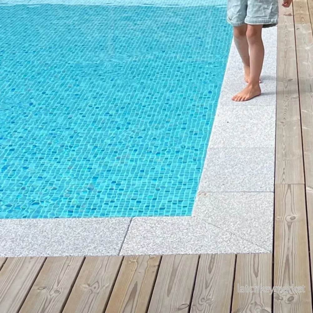 Poolpaket Granit Grå 600 4x8m - Bild 3