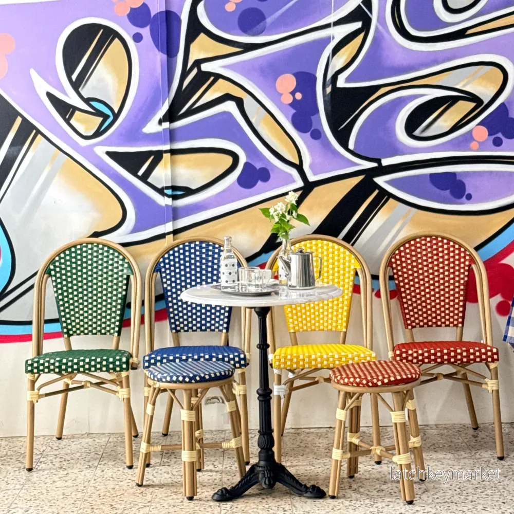 Mon Bistro Stool Blue - Bild 2