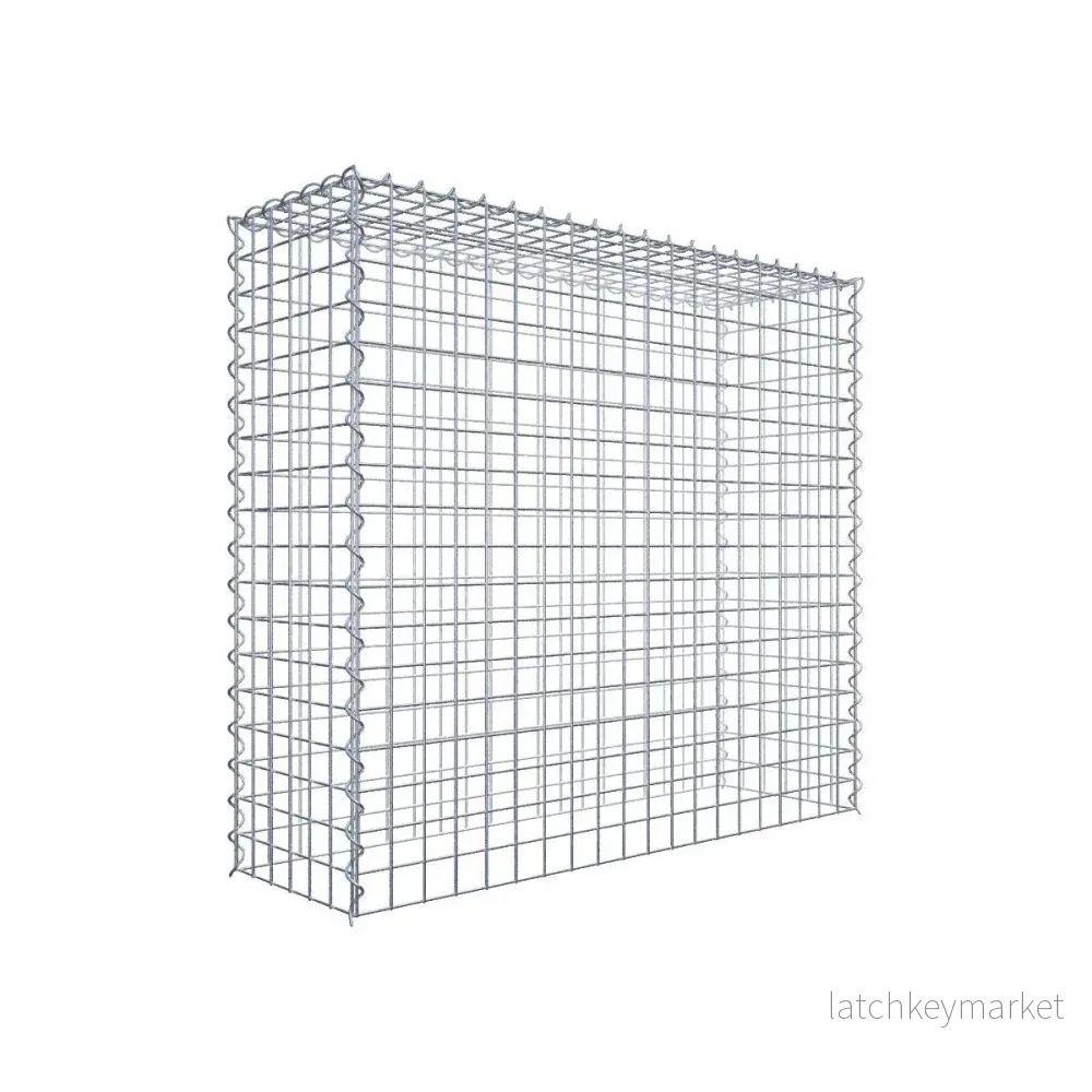 Påväxt gabion typ 3 100 cm x 90 cm x 30 cm (L x H x D), maskstorlek 5 cm x 5 cm, spiral Påväxt gabion typ 3 100 cm x 90 cm x 30 cm (L x H x D), maskstorlek 5 cm x 5 cm, spiral
