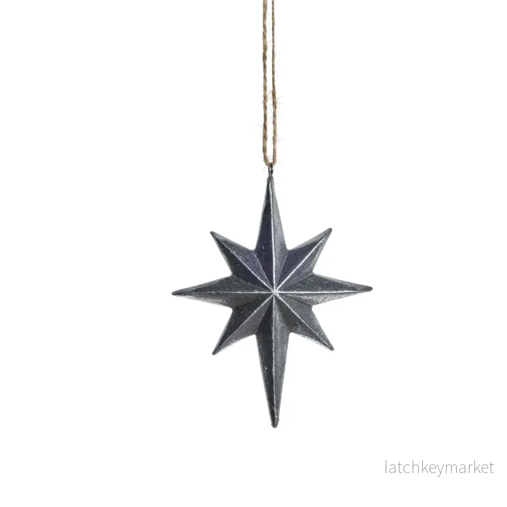 Serafina ornament H12,2 cm. antikt silver - Bild 2