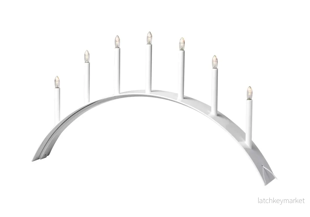 Spica Bow Adventsljusstake 7 LED