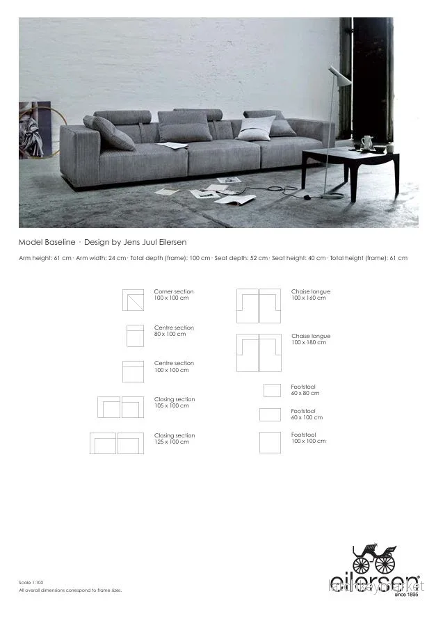 Eilersen Baseline soffa - Bild 3