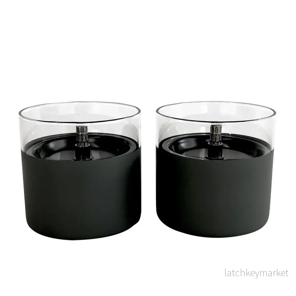 Bordslykta Tenderflame Lilly 8, 2-pk Grå Bordslykta Tenderflame Lilly 8, 2-pk Grå