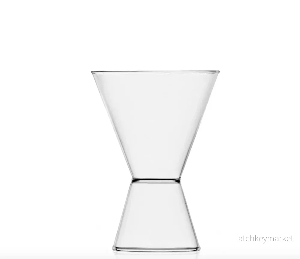 Travasi Clear Triangle Glass Travasi Clear Triangle Glass