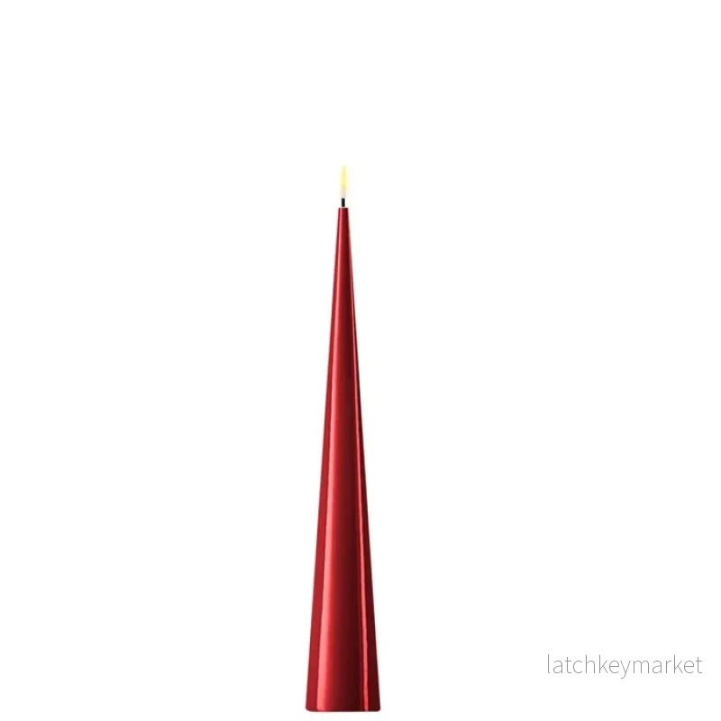 Konformade Ledljus De Luxe Home Art, Christmas Röd 28 cm