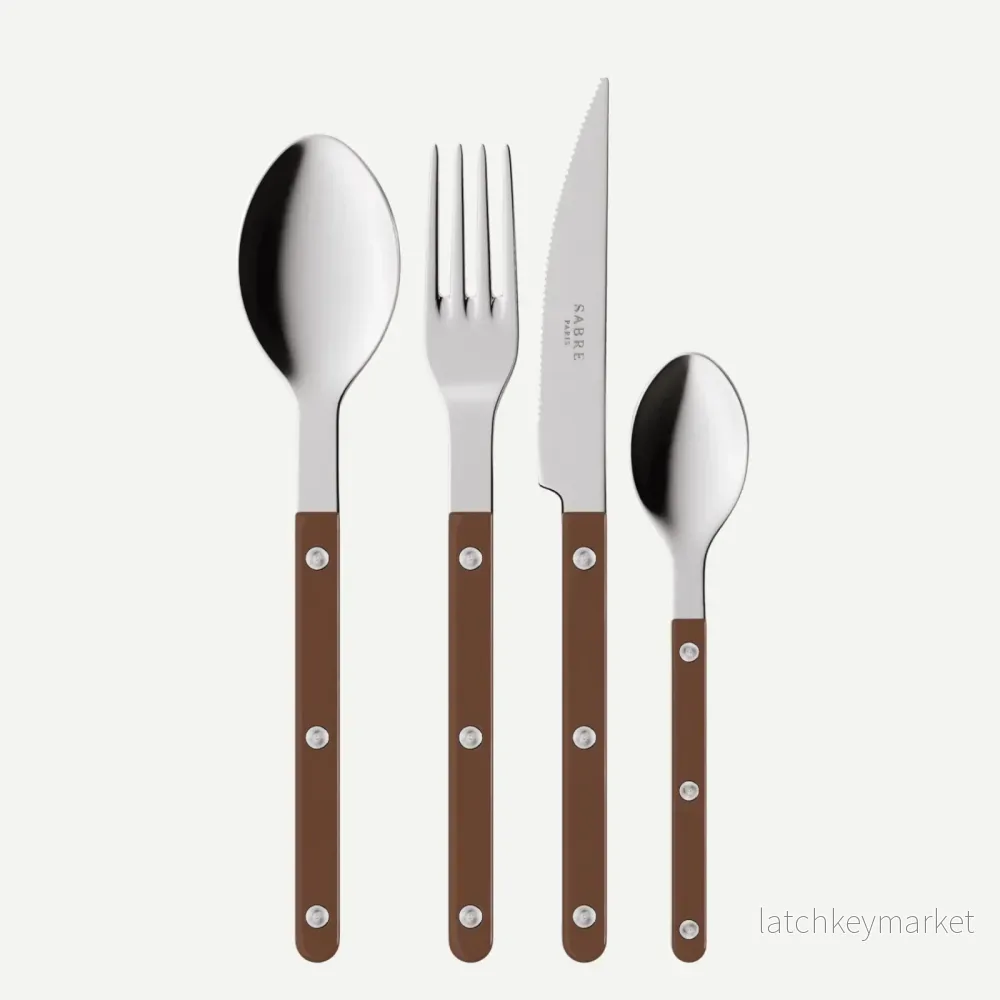 Sabre Paris Cutlery Set 24 pcs Chocolate Sabre Paris Cutlery Set 24 pcs Chocolate