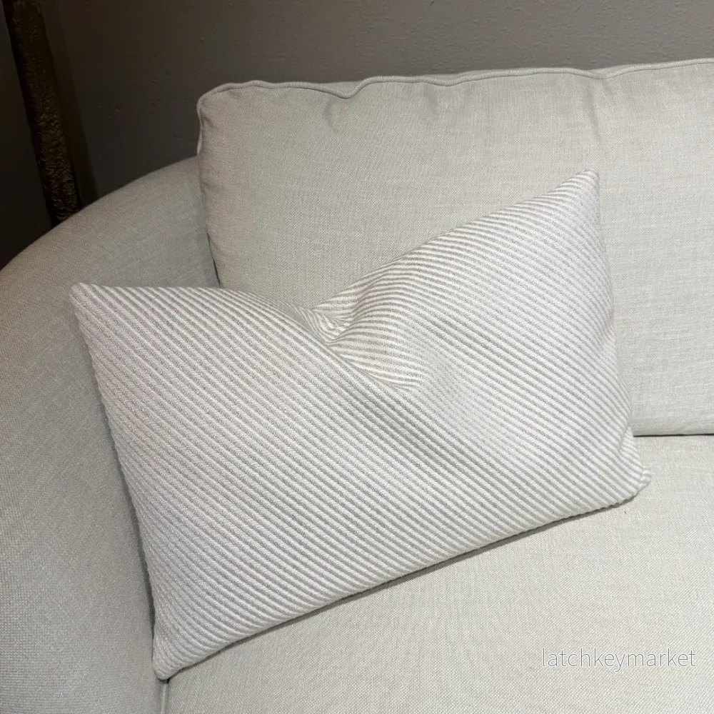 Kuddfodral Jacquard No 3 Creme/Natur