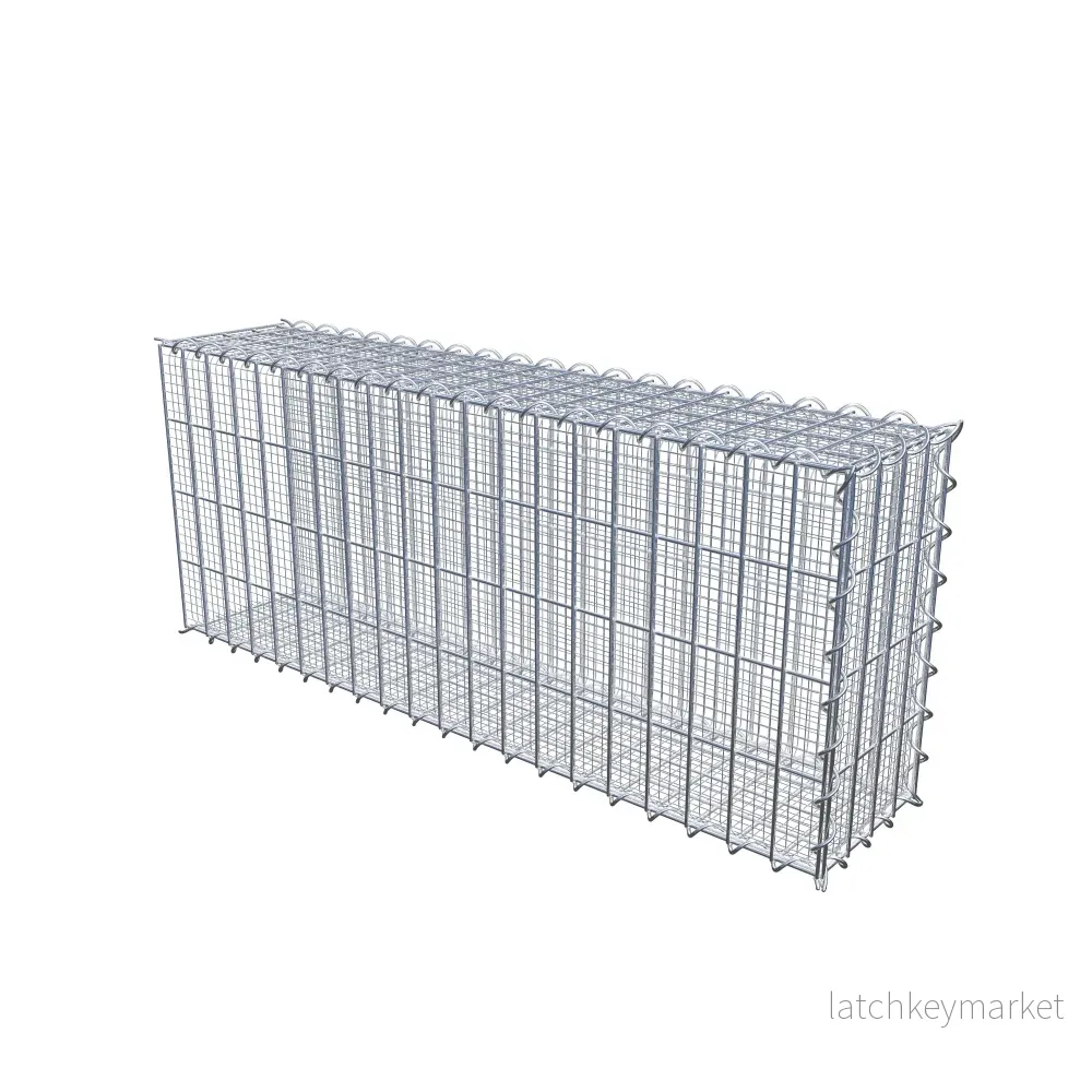 Sandodlingsgabion typ 2 100 cm x 40 cm x 20 cm (L x H x D), maskstorlek 5 cm x 10 cm, spiral - Bild 2