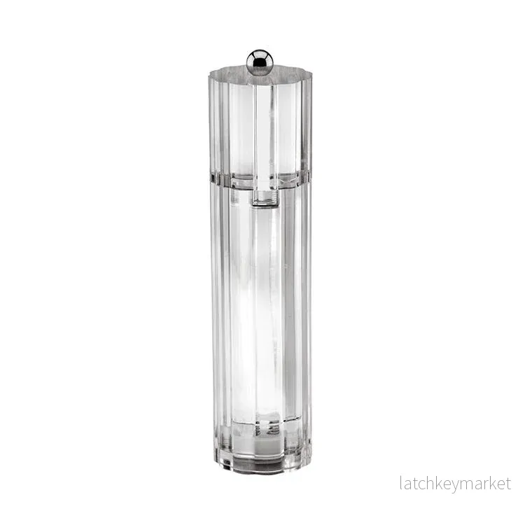 Icy Flute Clear Salt & Pepper Mill Icy Flute Clear Salt & Pepper Mill