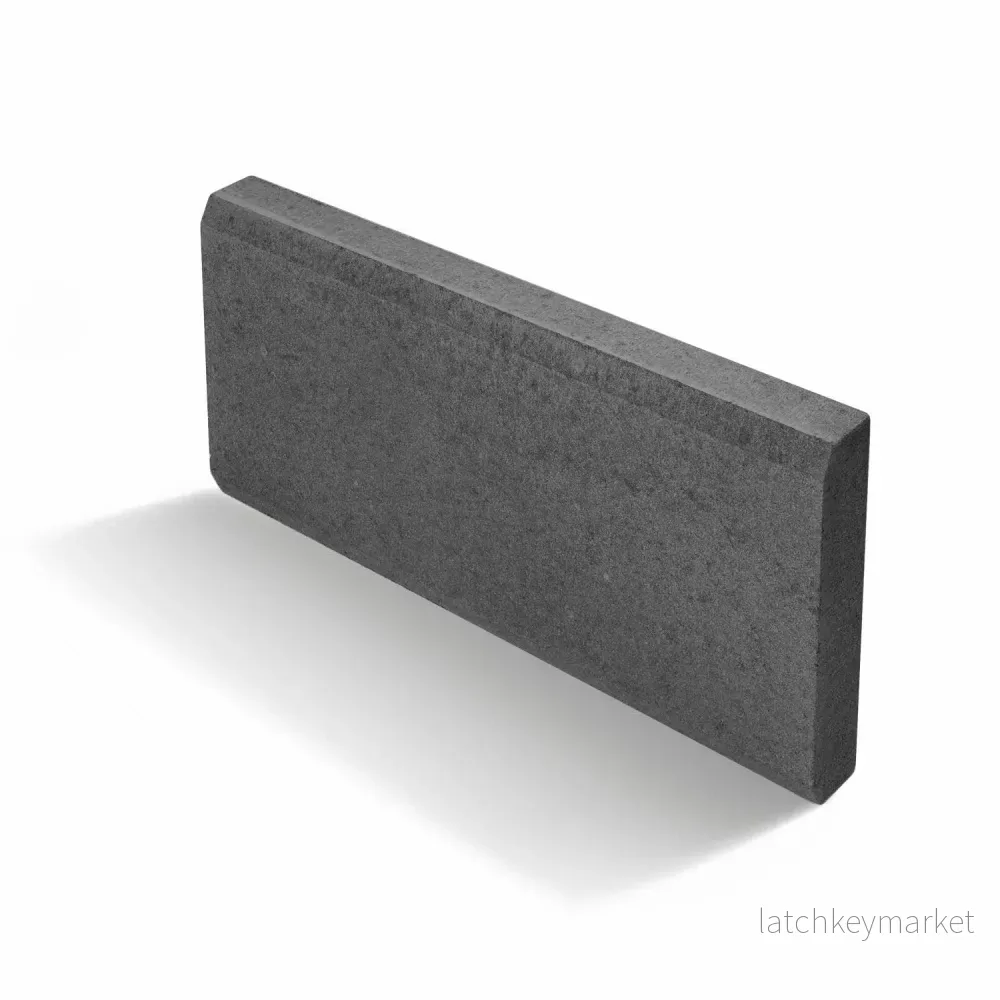 Trädgårdskantstöd Antracit 500x250x50 Trädgårdskantstöd Antracit 500x250x50