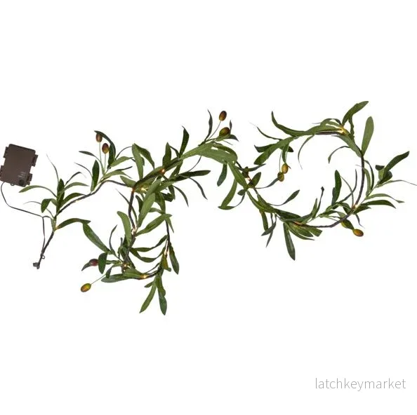 Trädgårdsbelysning ljusslinga Girland Oliv Trädgårdsbelysning ljusslinga Girland Oliv