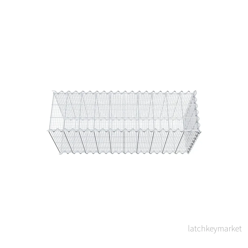 Sandodlingsgabion typ 2 100 cm x 40 cm x 30 cm (L x H x D), maskstorlek 10 cm x 10 cm, spiral - Bild 3
