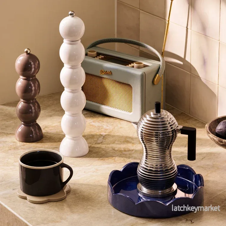 Big Bobbin Salt & Pepper Mill White - Bild 2