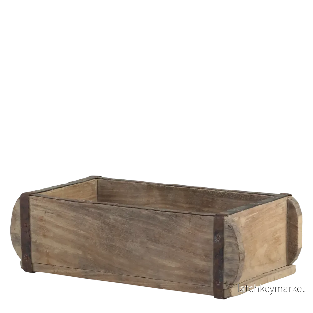 Dekorativ låda återvunnen murstensform H10/L30/B15 cm