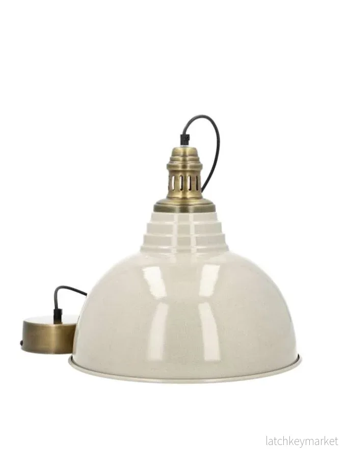 Taklampa Sienna Sand Ø38 cm