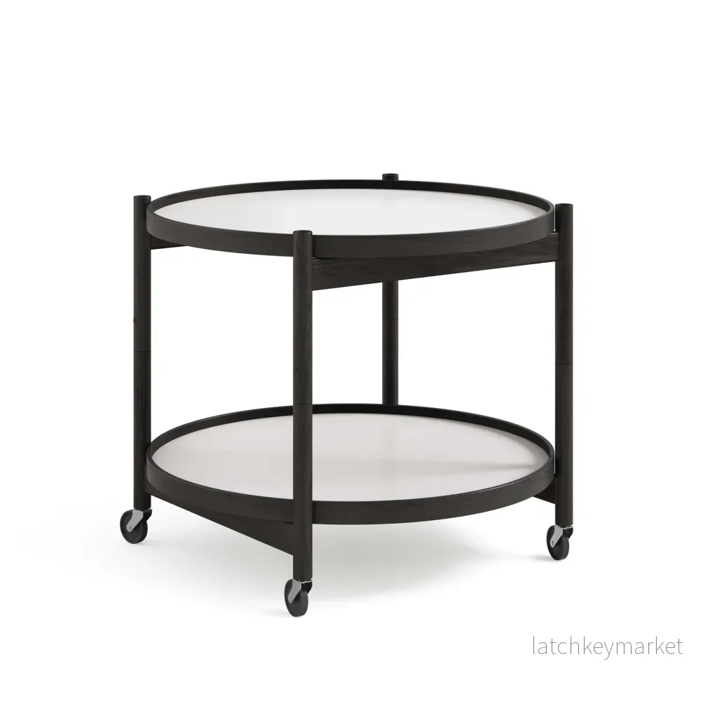 Bølling tray table 60 cm Black Laquered Oak - Bild 3