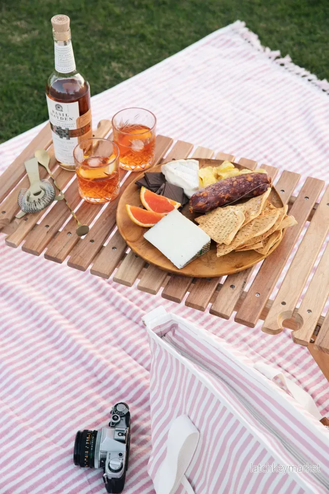 Beach Blanket Pink Stripe - Bild 3