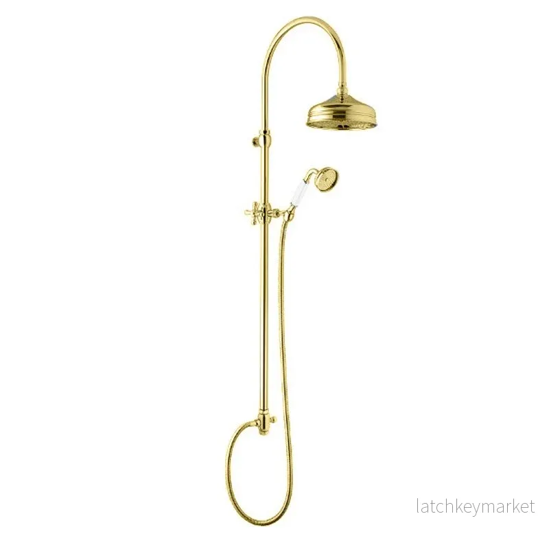 Duschset Maxima Classic mässing Duschset Maxima Classic mässing