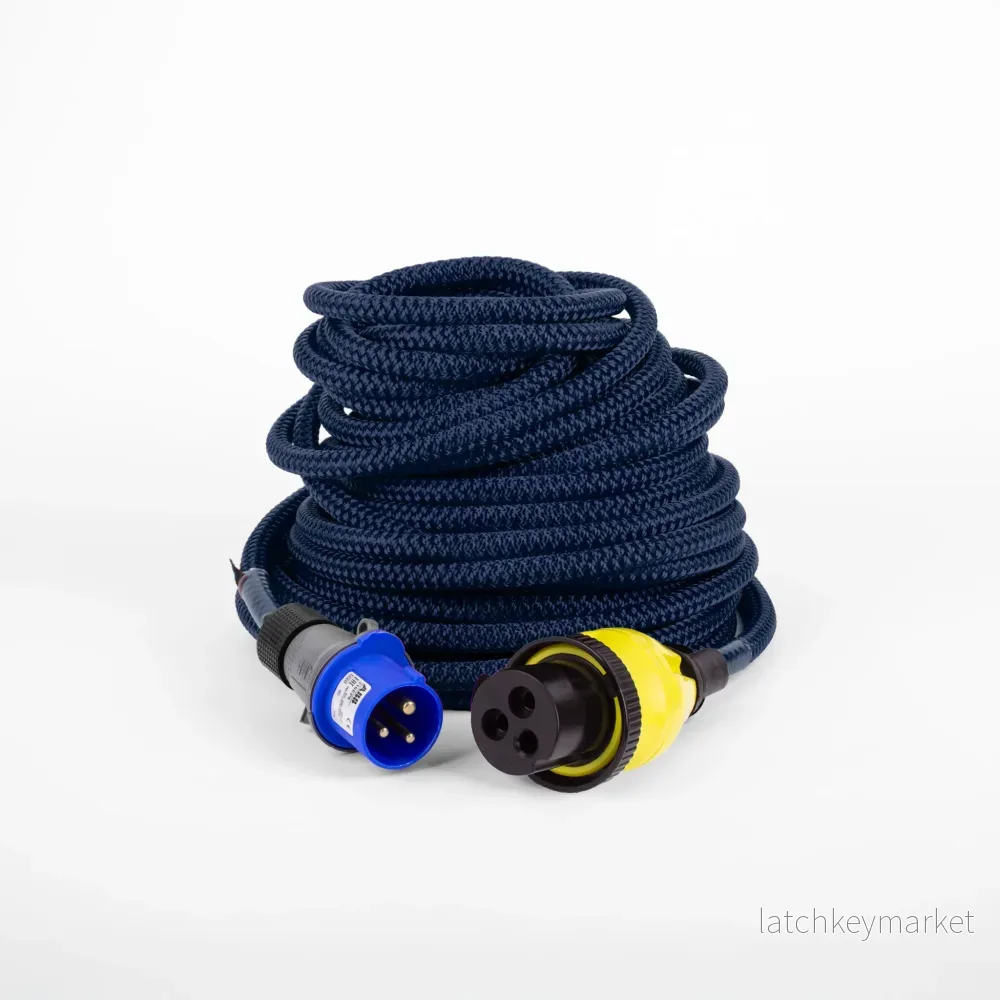 Strömkabel Ellinor Ratio Blå | PolyRopes Strömkabel Ellinor Ratio Blå | PolyRopes