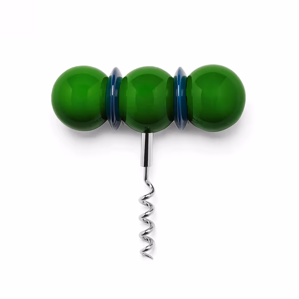 Bobbin Corkscrew Green & Navy
