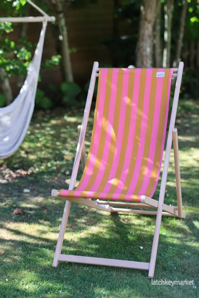 French Deckchair wood Hendaye - Bild 3