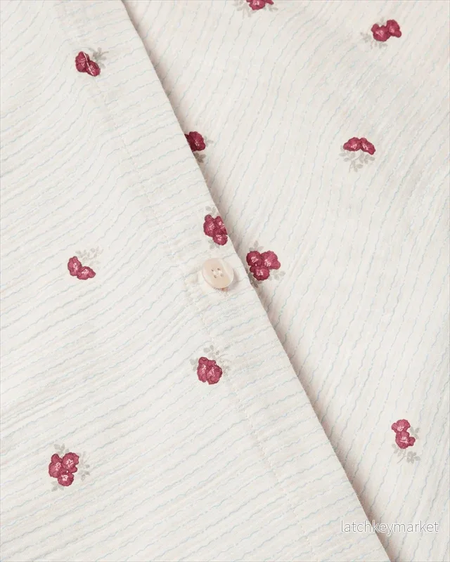 Muslin Påslakan, Rosehip, 150x210 cm - Bild 2
