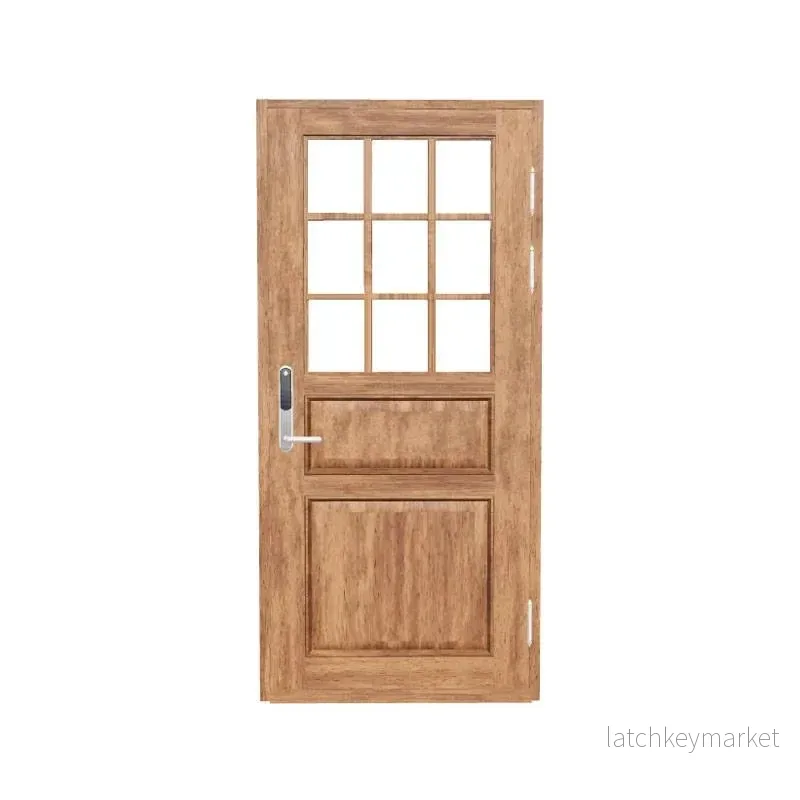 Kivik enkeldörr oljad teak 980×2080 mm Kivik enkeldörr oljad teak 980×2080 mm