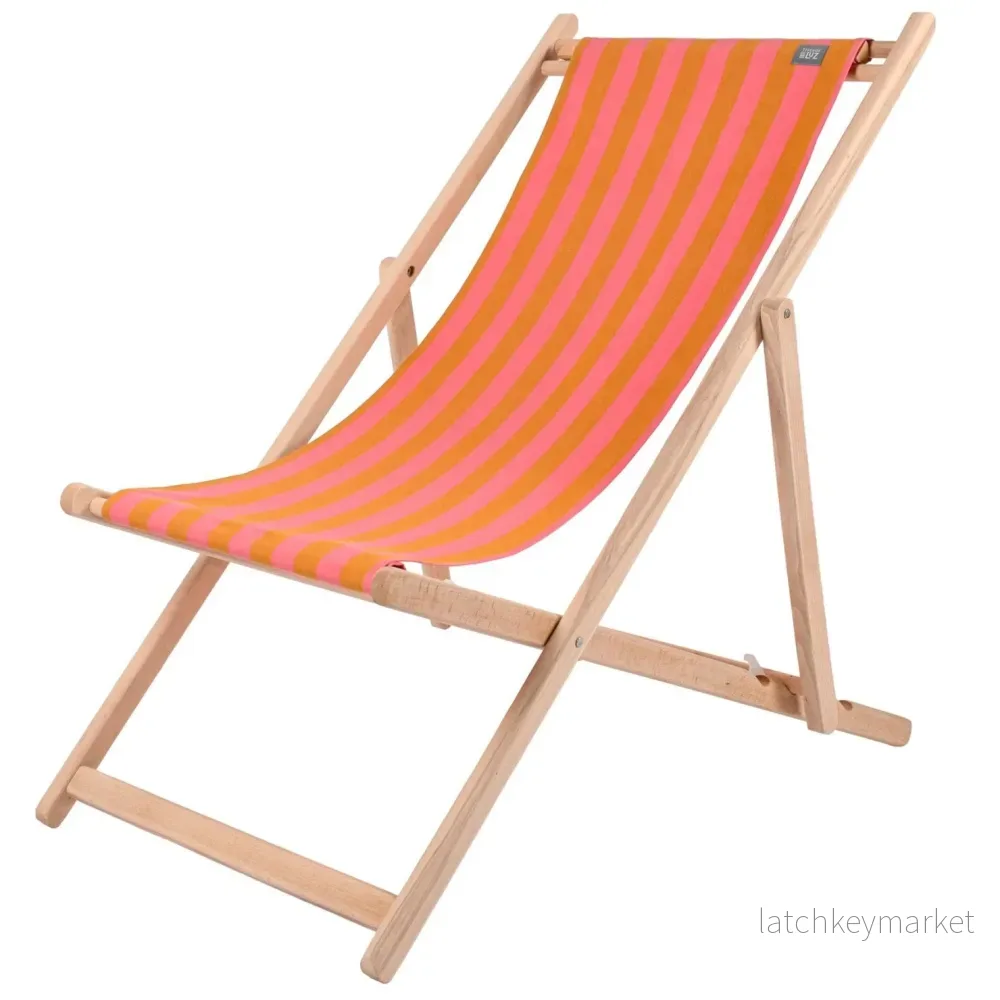 French Deckchair wood Hendaye