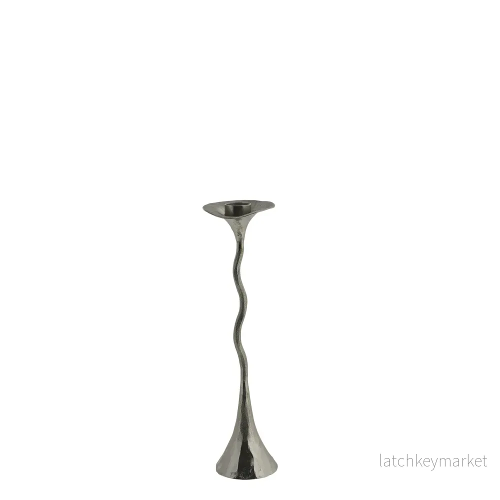 Cala ljushållare H27 cm. silver Cala ljushållare H27 cm. silver