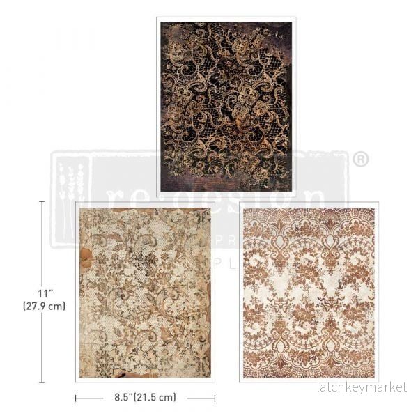Dekortransfer Delicate lace