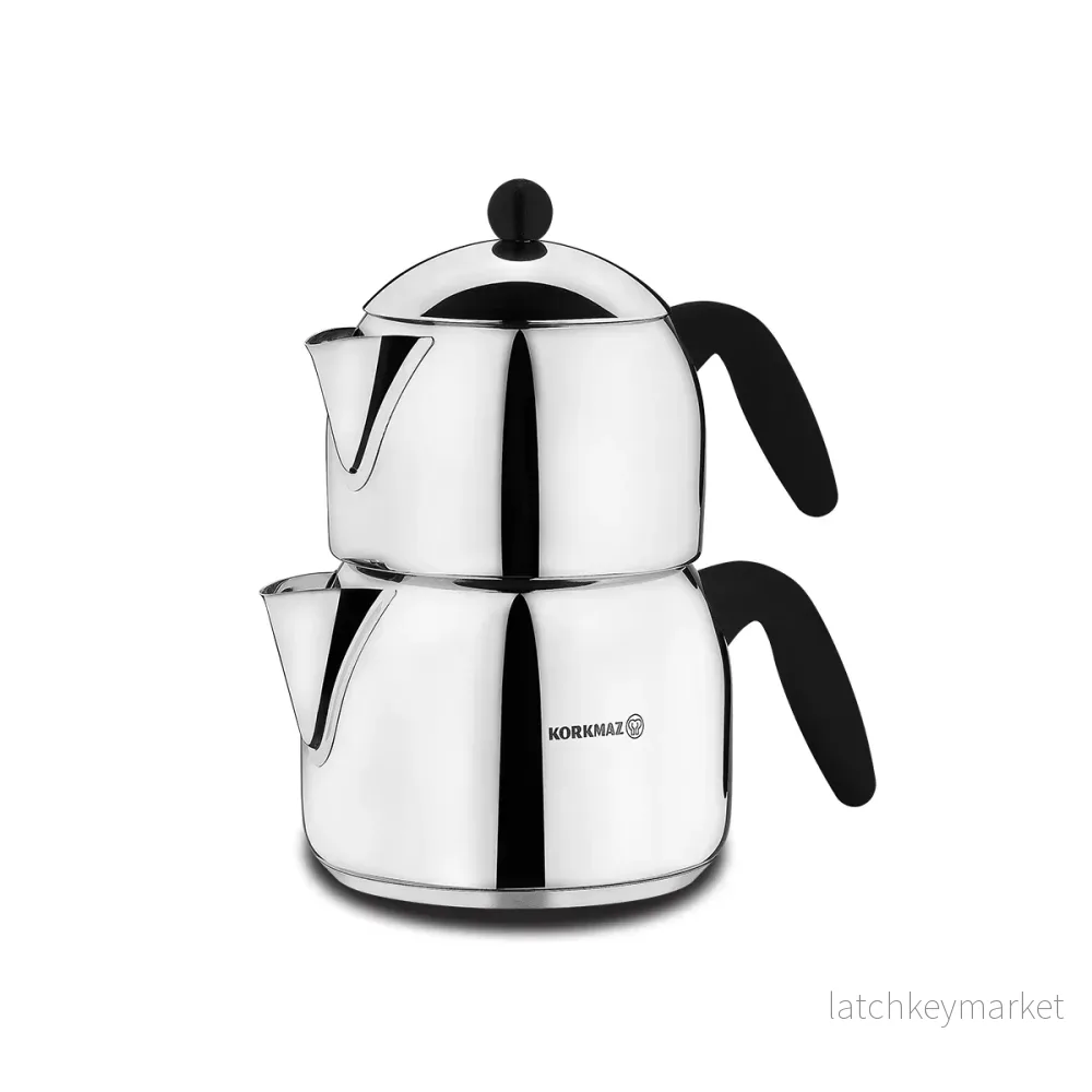Korkmaz Orbit Midi Teapot Set A037 Korkmaz Orbit Midi Teapot Set A037
