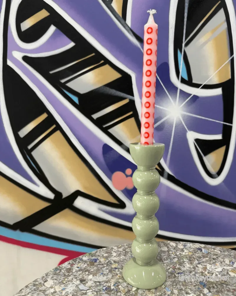 Bobbin Sage Candle Stick 24 cm - Bild 2