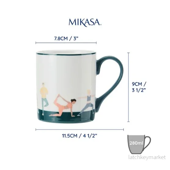 Mikasa Yoga Porslinsmugg - Bild 3