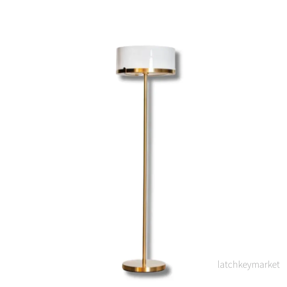 Marcel golvlampa mässing/vit - Bild 2