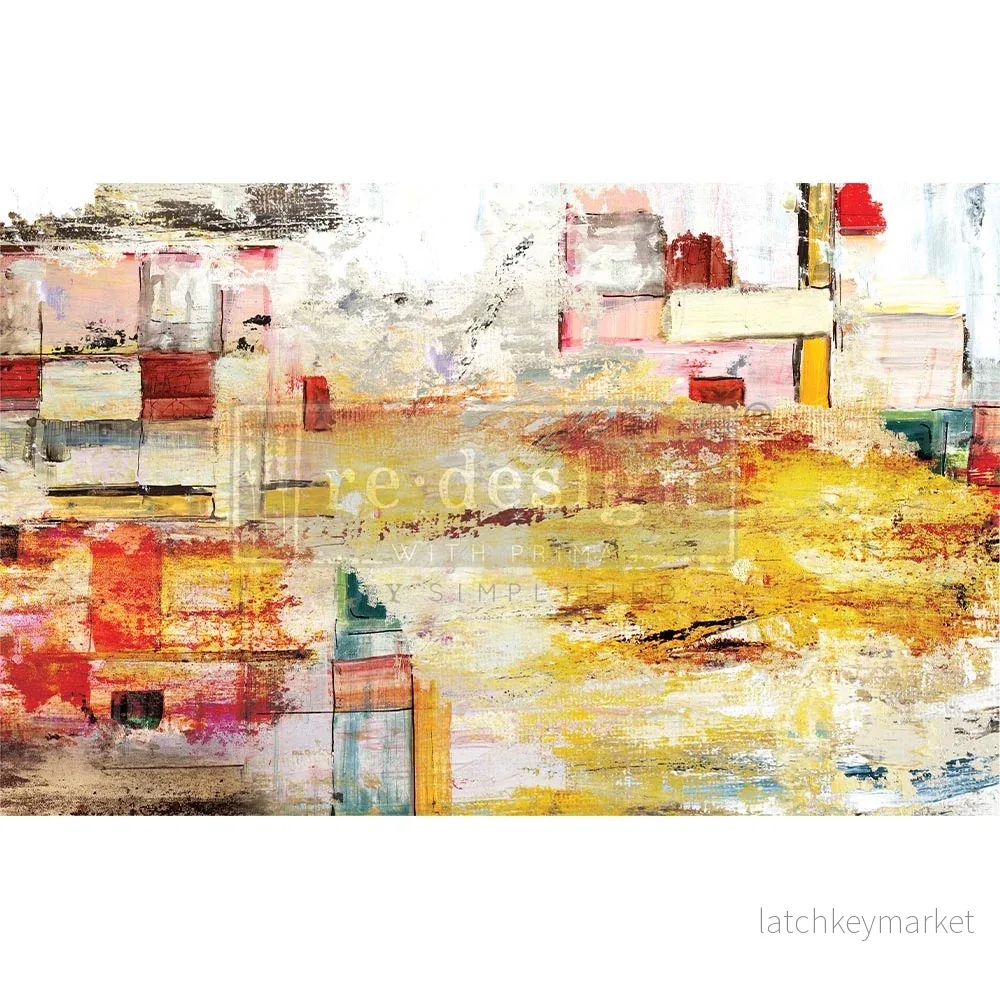 Decoupagepapper tissue paper Amber Euphoria Decoupagepapper tissue paper Amber Euphoria
