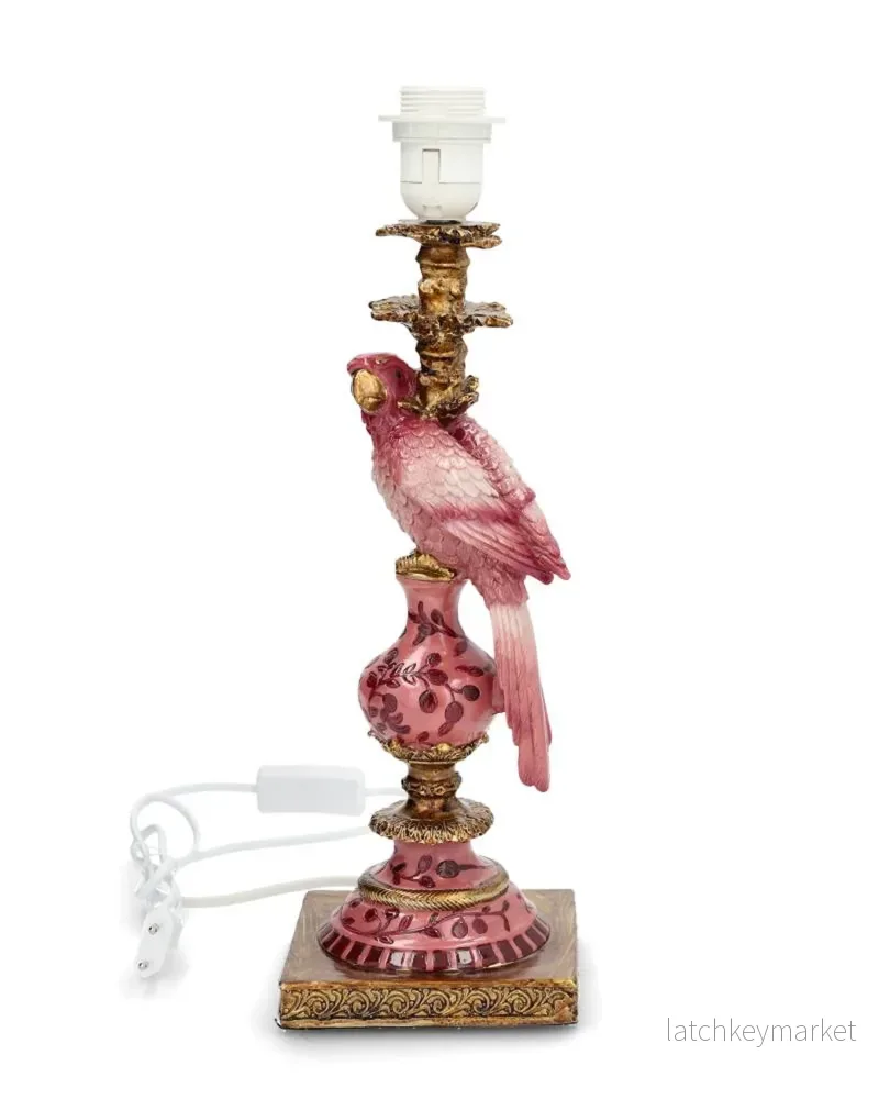 Bordslampa Papegoja 43 cm Rosa Bordslampa Papegoja 43 cm Rosa
