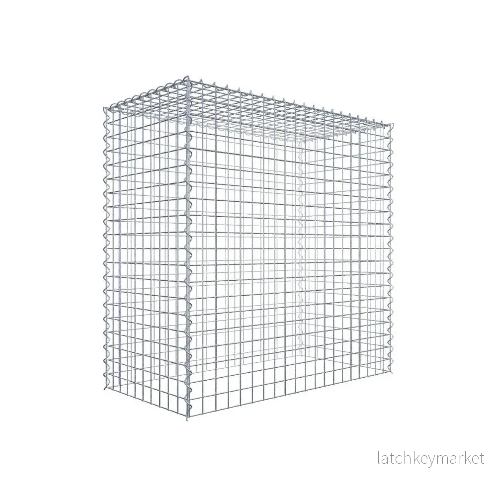 Extra gabion typ 3 100 cm x 100 cm x 50 cm (L x H x D), maskstorlek 5 cm x 5 cm, spiral Extra gabion typ 3 100 cm x 100 cm x 50 cm (L x H x D), maskstorlek 5 cm x 5 cm, spiral
