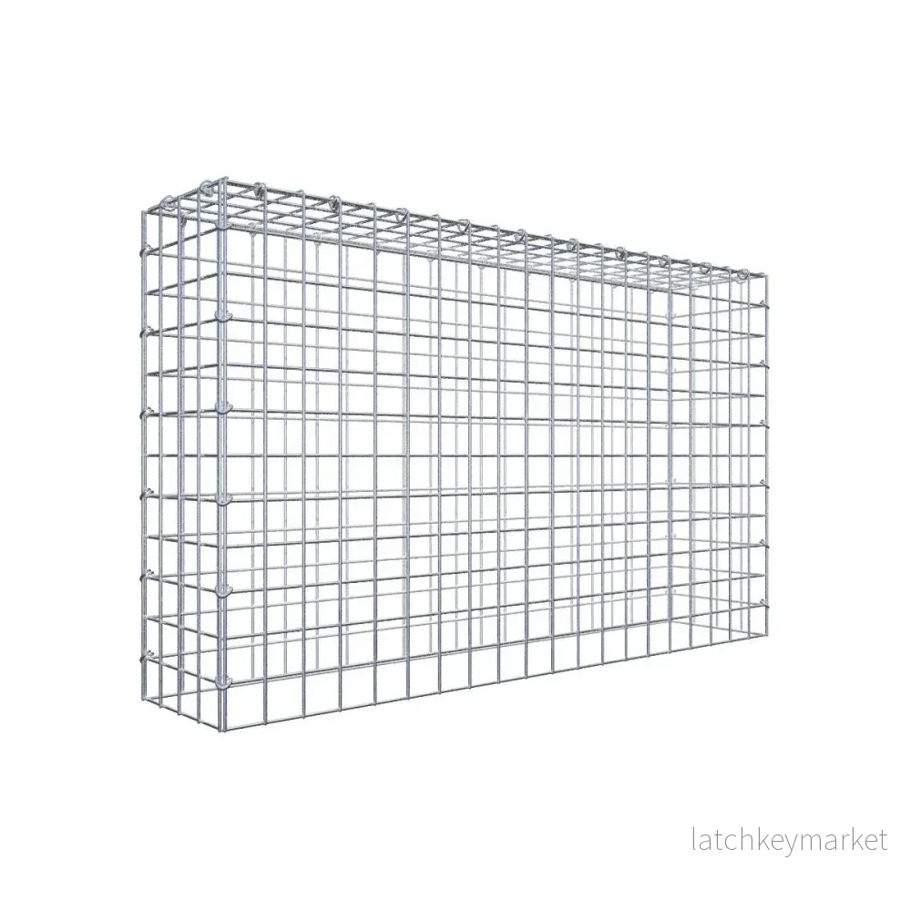 Extra gabion typ 3 100 cm x 60 cm x 20 cm (L x H x D), maskstorlek 5 cm x 5 cm, C-ring Extra gabion typ 3 100 cm x 60 cm x 20 cm (L x H x D), maskstorlek 5 cm x 5 cm, C-ring