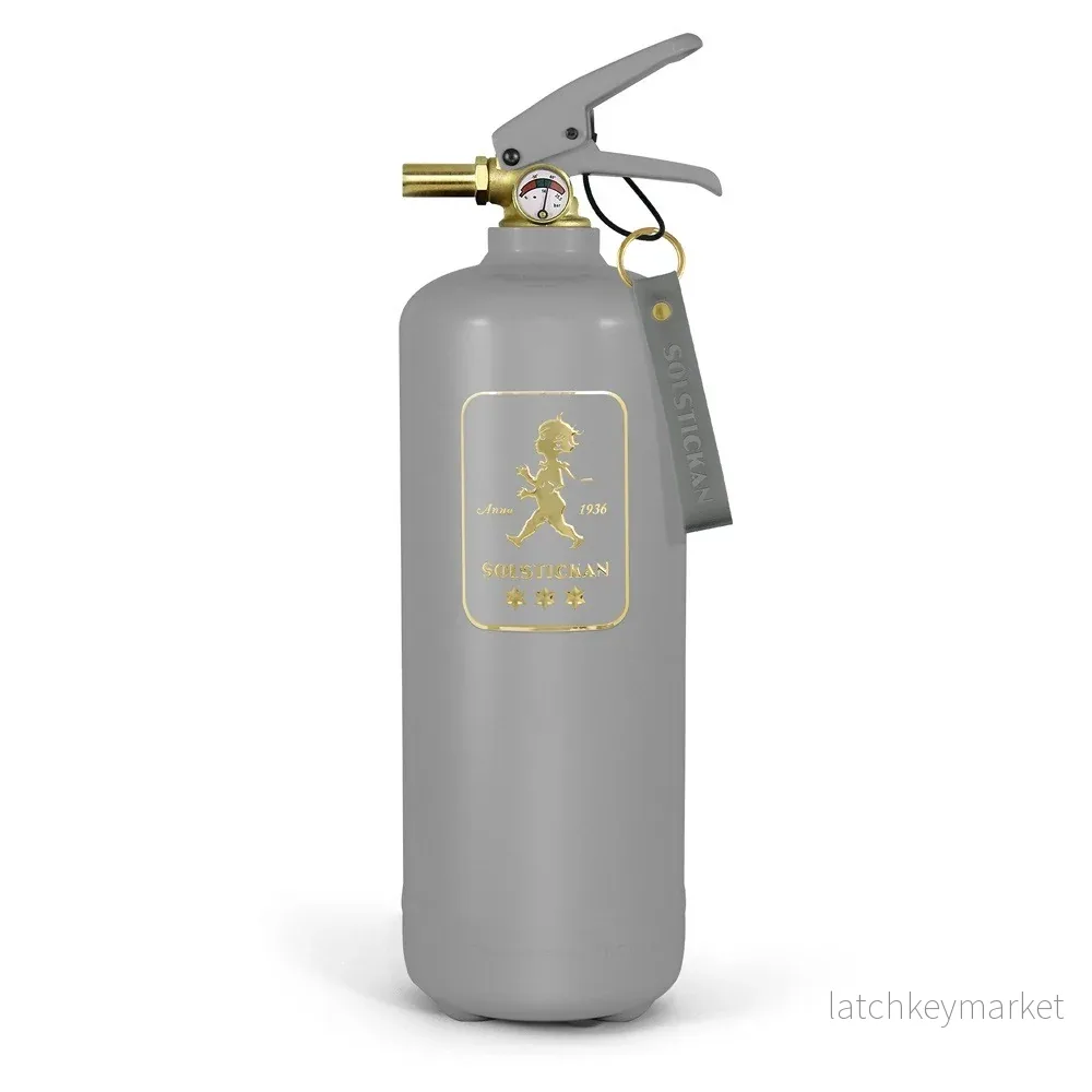 Solstickan Brandsläckare grå/guld 2kg
