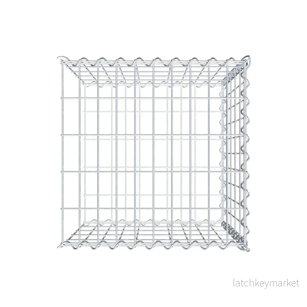 Påväxt gabion typ 2 50 cm x 50 cm x 50 cm (L x H x D), maskstorlek 5 cm x 10 cm, spiral - Bild 3