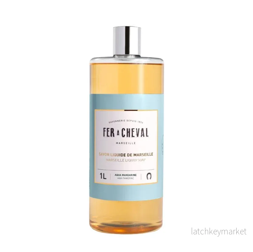 Flytande Marseille Tvål Refill 1000ml Aqua Tangerine Flytande Marseille Tvål Refill 1000ml Aqua Tangerine