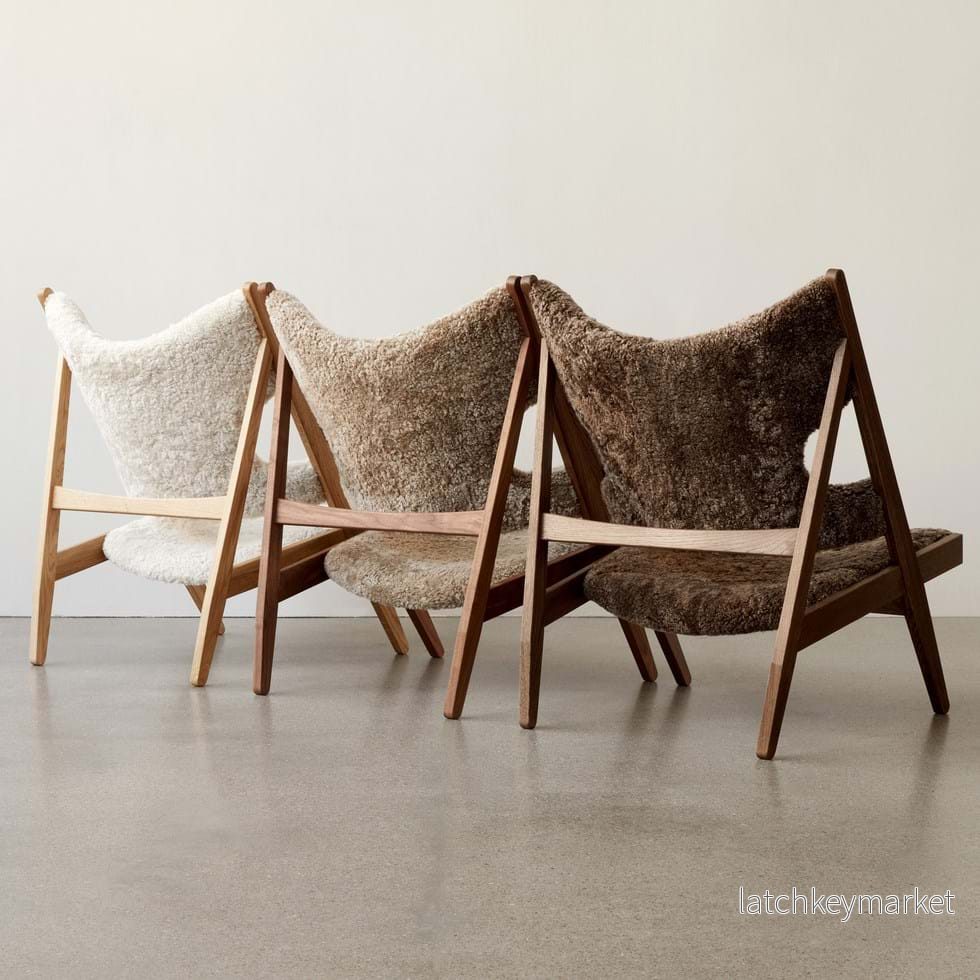 Knitting Lounge Chair Sheepskin - Bild 2
