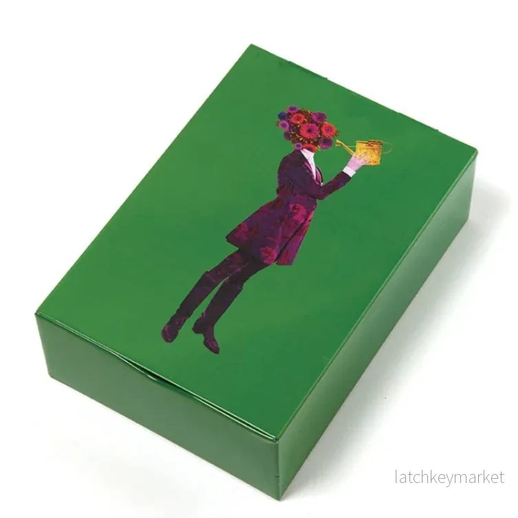 GANGZAÏ Rectangular Metal Box — AROZITA